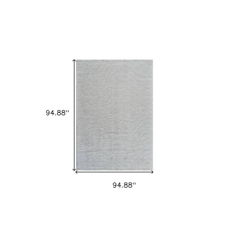 Beva Abstract Modern Non Skid Stain Resistant Woven Durable Area Rug By HomeRoots