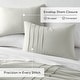 preview thumbnail 88 of 159, Chelsea Square Evans Pinch Pleated Soft Washed Boho Duvet Cover Set