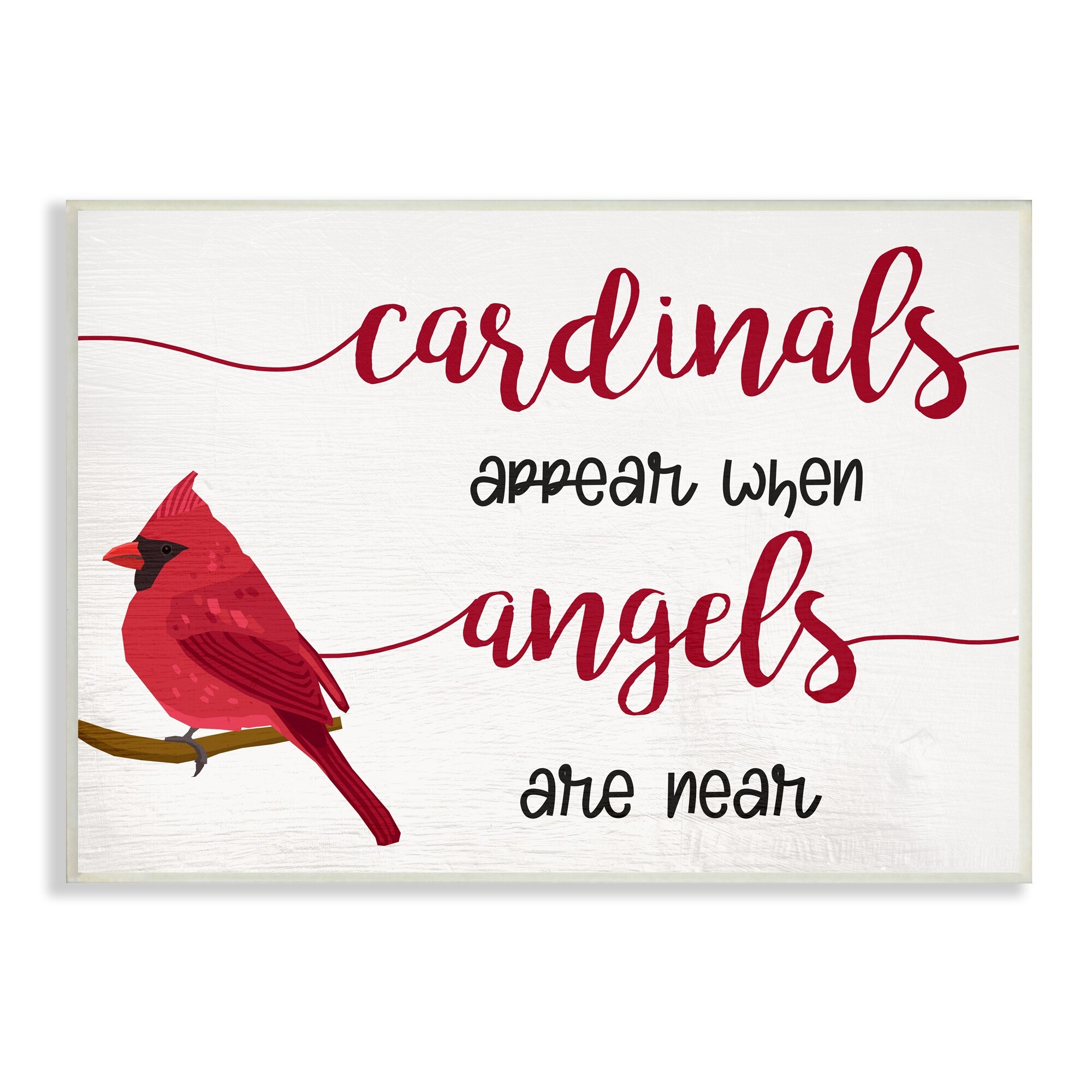 Cardinals Appear When Angels Are Near Memorial Ornament Cardinals Appear When Angels Are Near Memorial Ornament