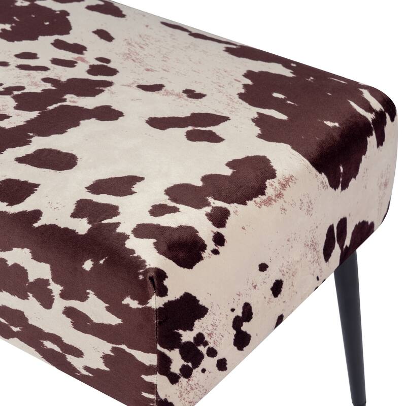 Modern 44" Length Button Tufted Bench