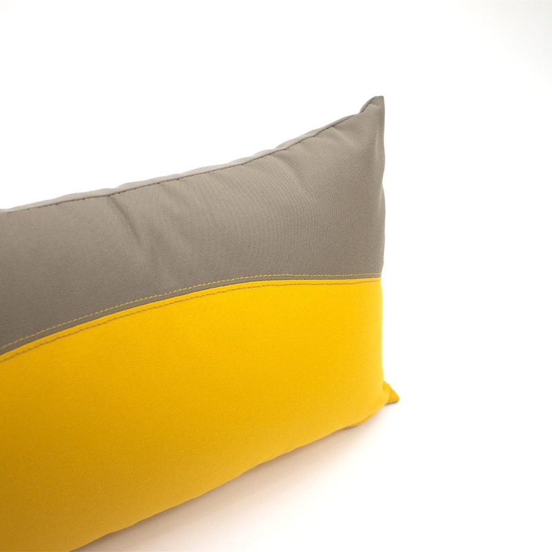 Jiti Outdoor Sunset Design Patchwork Color Block Decorative Pillows Bed Bath & Beyond 36028191