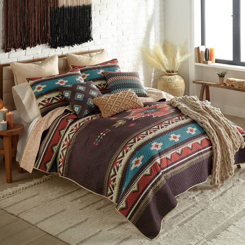 Your Lifestyle by Donna Sharp Mahogany Desert Quilt Collection