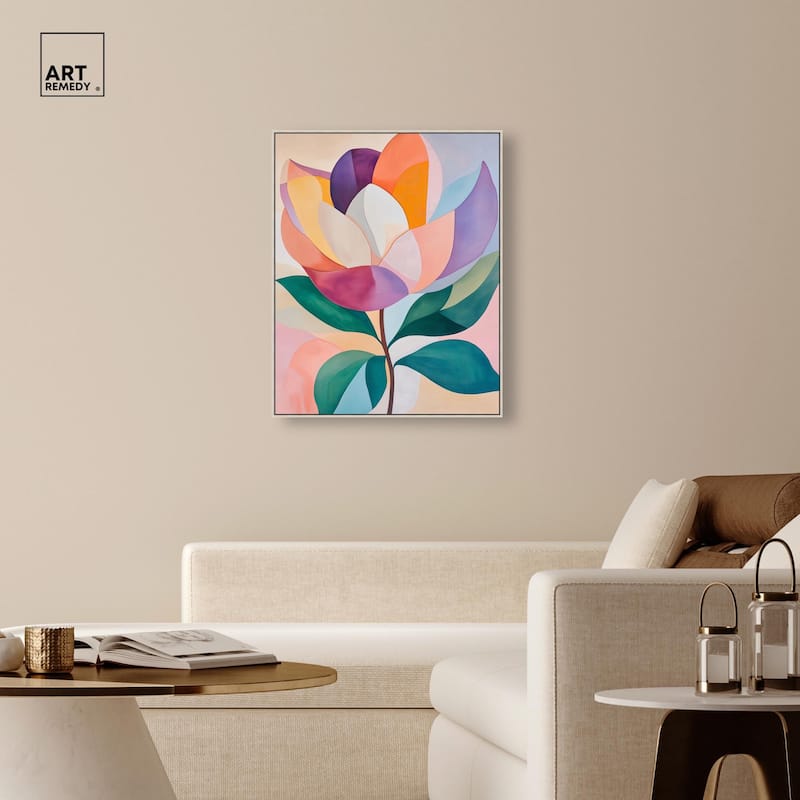 Magnolia in Color II Canvas by Art Remedy