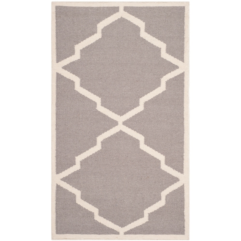 SAFAVIEH Handmade Flatweave Dhurries Gesuina Modern Wool Rug