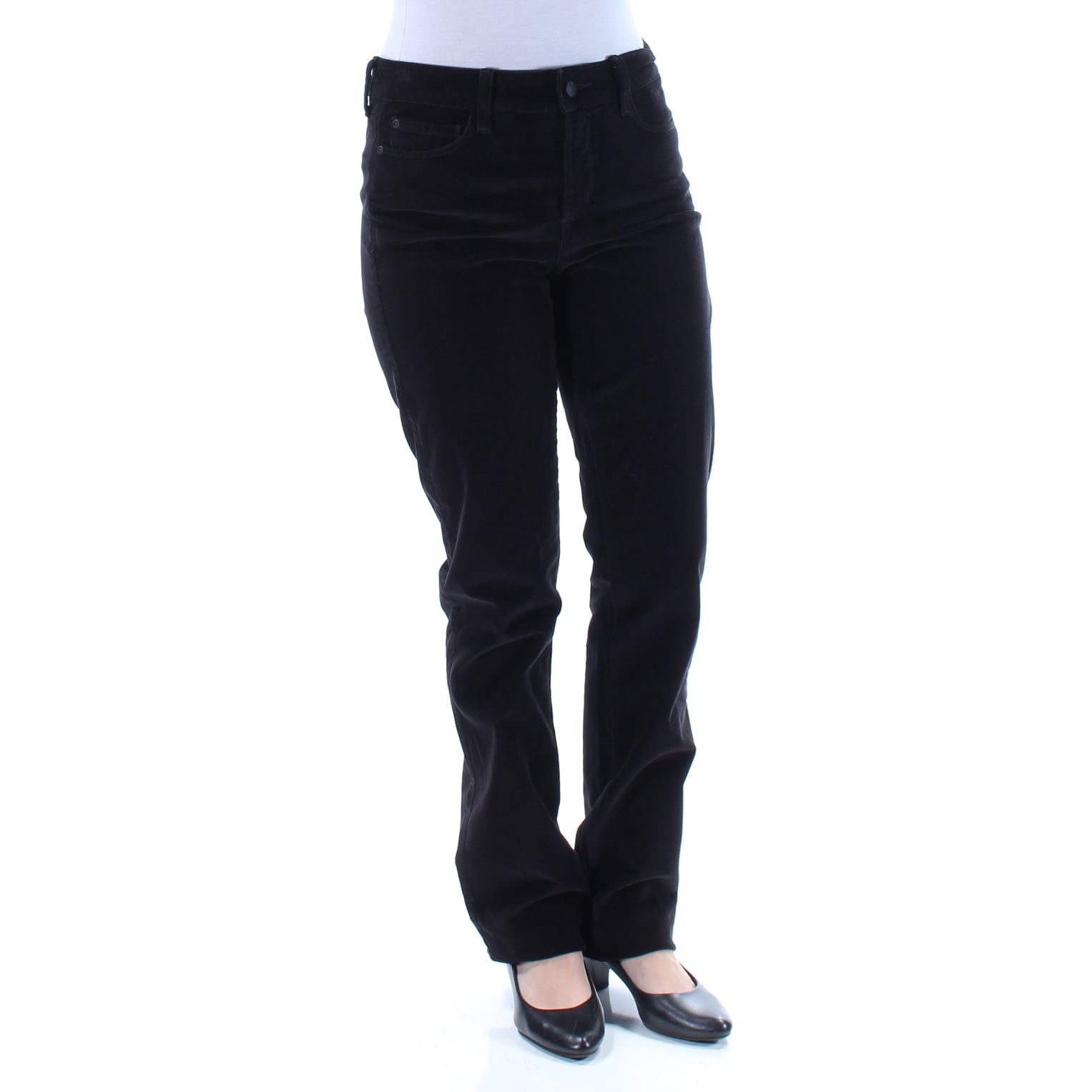 women's black corduroy jeans