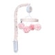preview thumbnail 5 of 4, Lambs & Ivy Signature Botanical Baby Pink Floral Musical Baby Crib Mobile