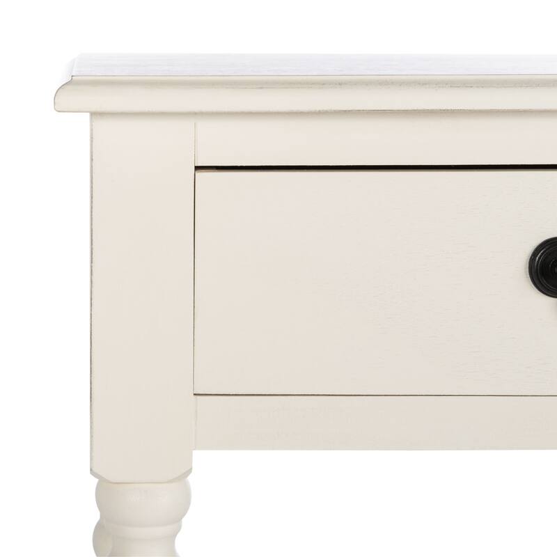SAFAVIEH Henretta 2-Drawer Console Table - 35.5" W x 13" L x 29.5" H - 35.5" W x 13" L x 29.5" H - 36Wx13Dx30H