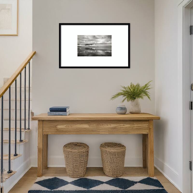 Ashokan Reservoir No. 1 by Kelly Sinclair Wood Framed Wall Art Print