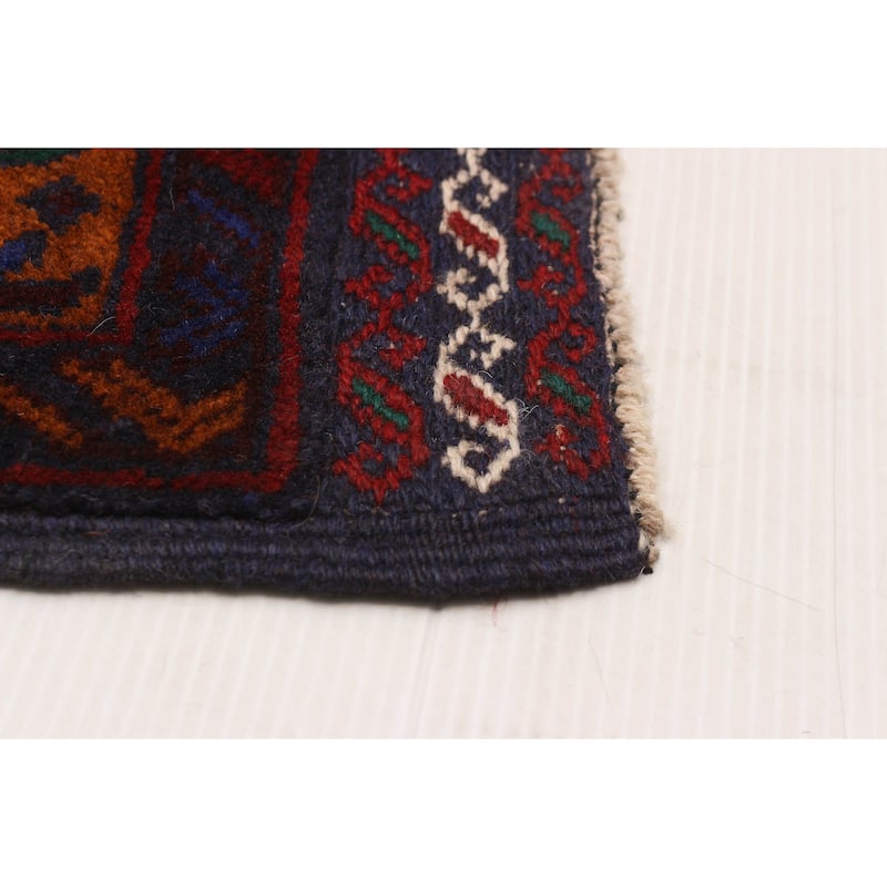 Teimani Burgundy Rug 3'10" x 6'4" - 3'10 x 6'4
