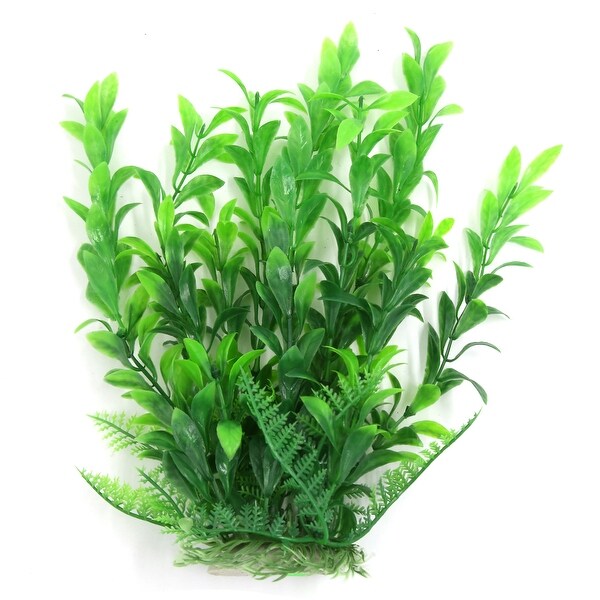 Shop Aqua Landscape Fish Tank Decoration Green Plastic ...