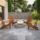 preview thumbnail 40 of 126, All-weather Poly Resin Wood Outdoor Adirondack Chair (Set of 4)