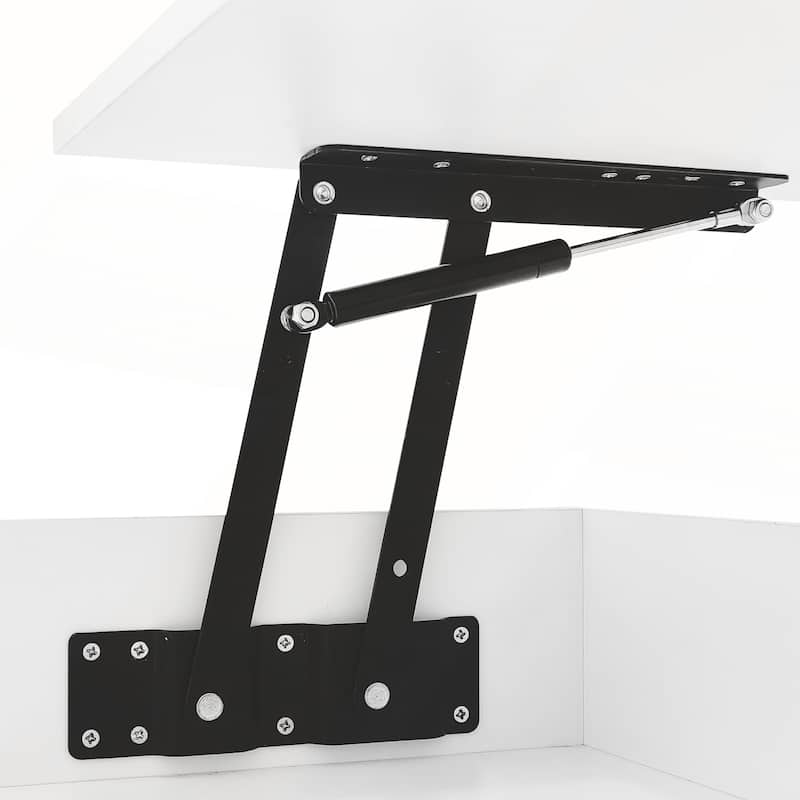 Modern Lift-Top Coffee Table with 2 Drawers