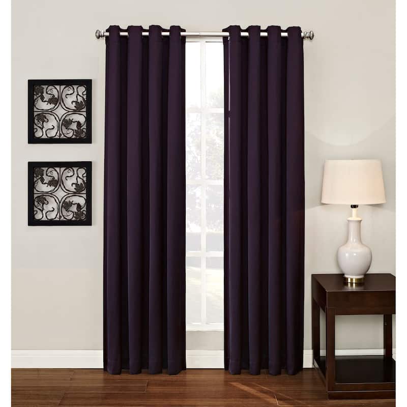 Ashton Grommet Top Room Darkening Single Window Curtain Panel