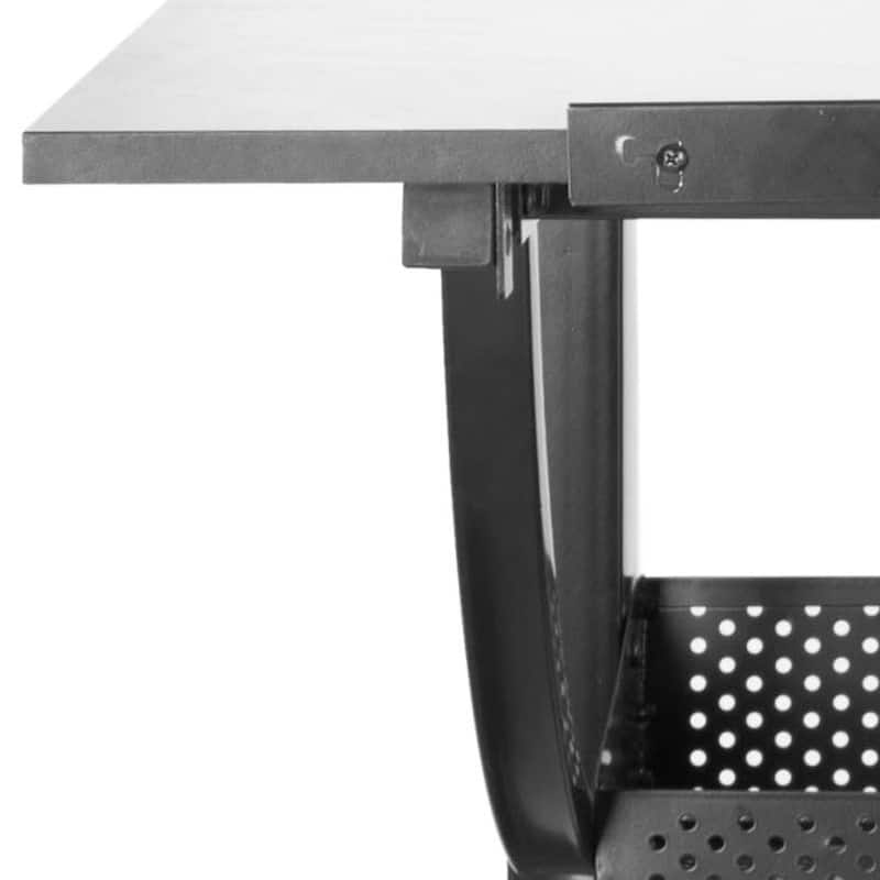 SAFAVIEH Vernelle Modern Black/ White Writing Desk
