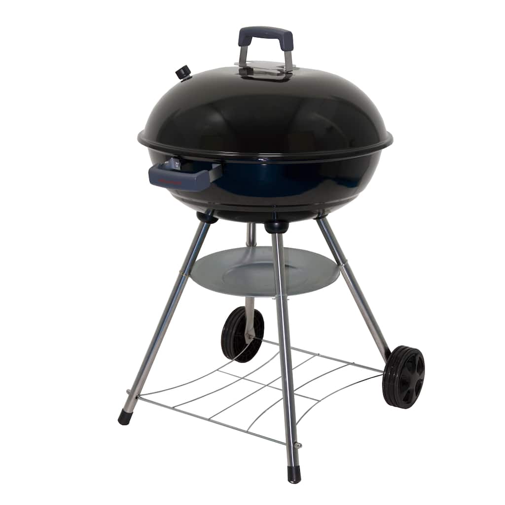Megamaster 22" Charcoal Compact Kettle Grill, 354.81 sq. in. Cooking Space, 810-23002