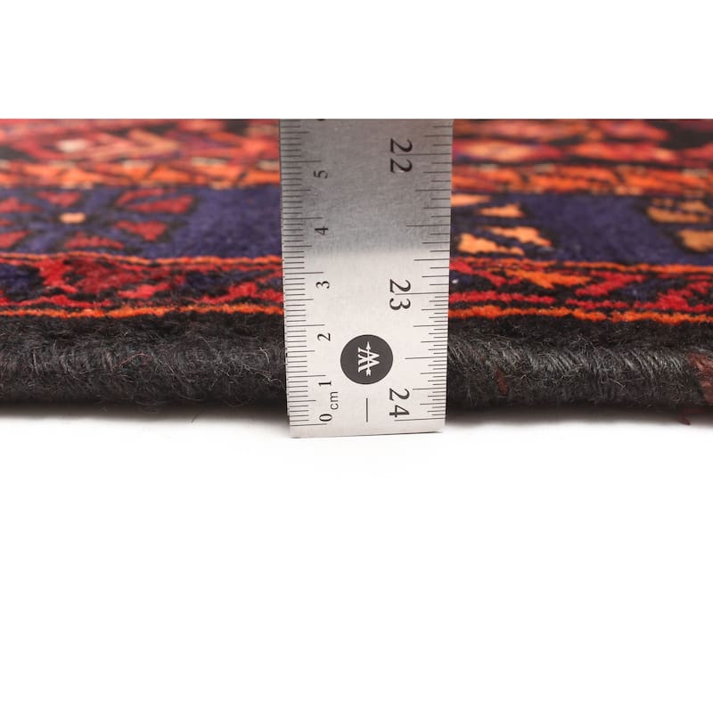 ECARPETGALLERY Hand-knotted Anadol Red Wool Rug - 4'9 x 7'6