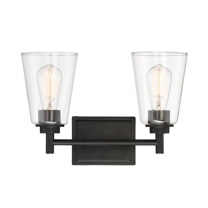 Westin 2 Light Bath Bar - 15 inches