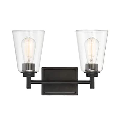 Westin 2 Light Bath Bar - 15 inches