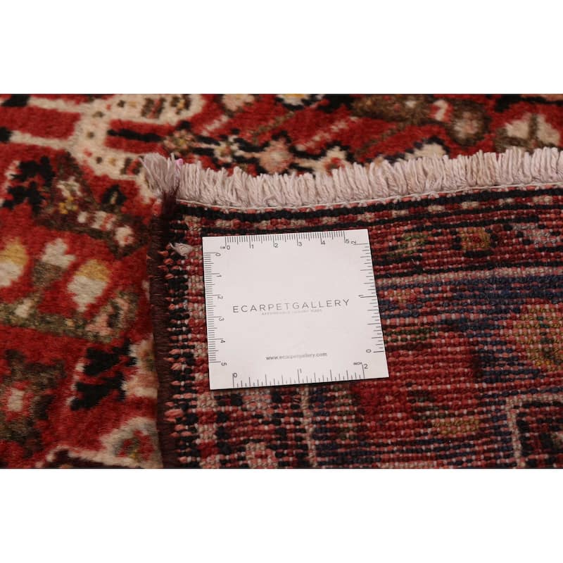 ECARPETGALLERY Hand-knotted Andelz Red Wool Rug - 3'3 x 9'9