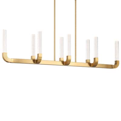 Savoy House 1-8951-8 Del Mar 8 Light 48" Wide LED Linear Chandelier