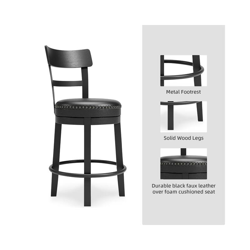 Valebeck Swivel Barstool