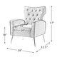 preview thumbnail 13 of 134, Danita Upholstered Accent Chair with Tufted Back,Set of 2