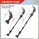 preview thumbnail 1 of 10, 2-In-1 Cordless Pole Saw Cordless with Pole for Tree Trimming - 9.06" x 4.33" x 51.6" Black