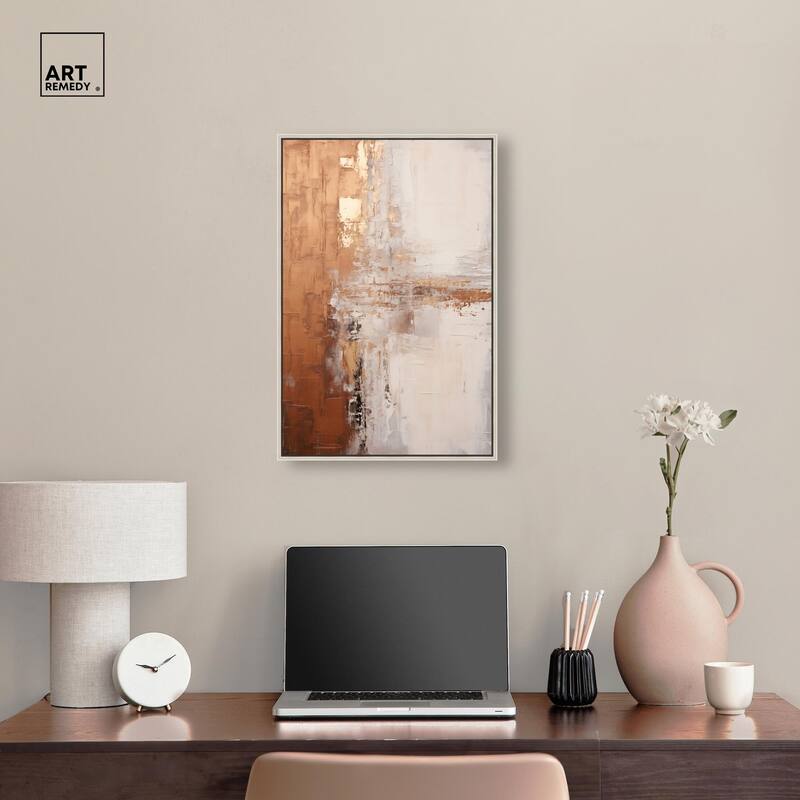 Burnished Memory Canvas by Art Remedy