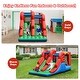 preview thumbnail 6 of 8, Costway Inflatable Bounce House 3-in-1 Dual Slides Jumping Castle - 143'' x 73.5'' x 71'' (L x W x H)
