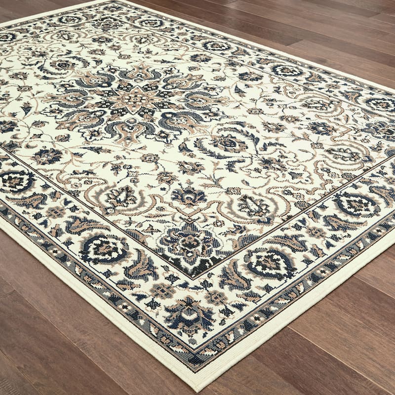 Style Haven Marianna Medallion Indoor Outdoor Area Rug