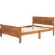 preview thumbnail 50 of 76, Classic Wood Platform Bed with Headboard and Footboard, Solid Wood Bed Frame, Easy to Assemble, No Box Spring Needed