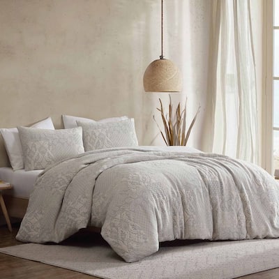 3 Piece Queen Bedding Comforter Set All-season Reversible Bed in a Bag