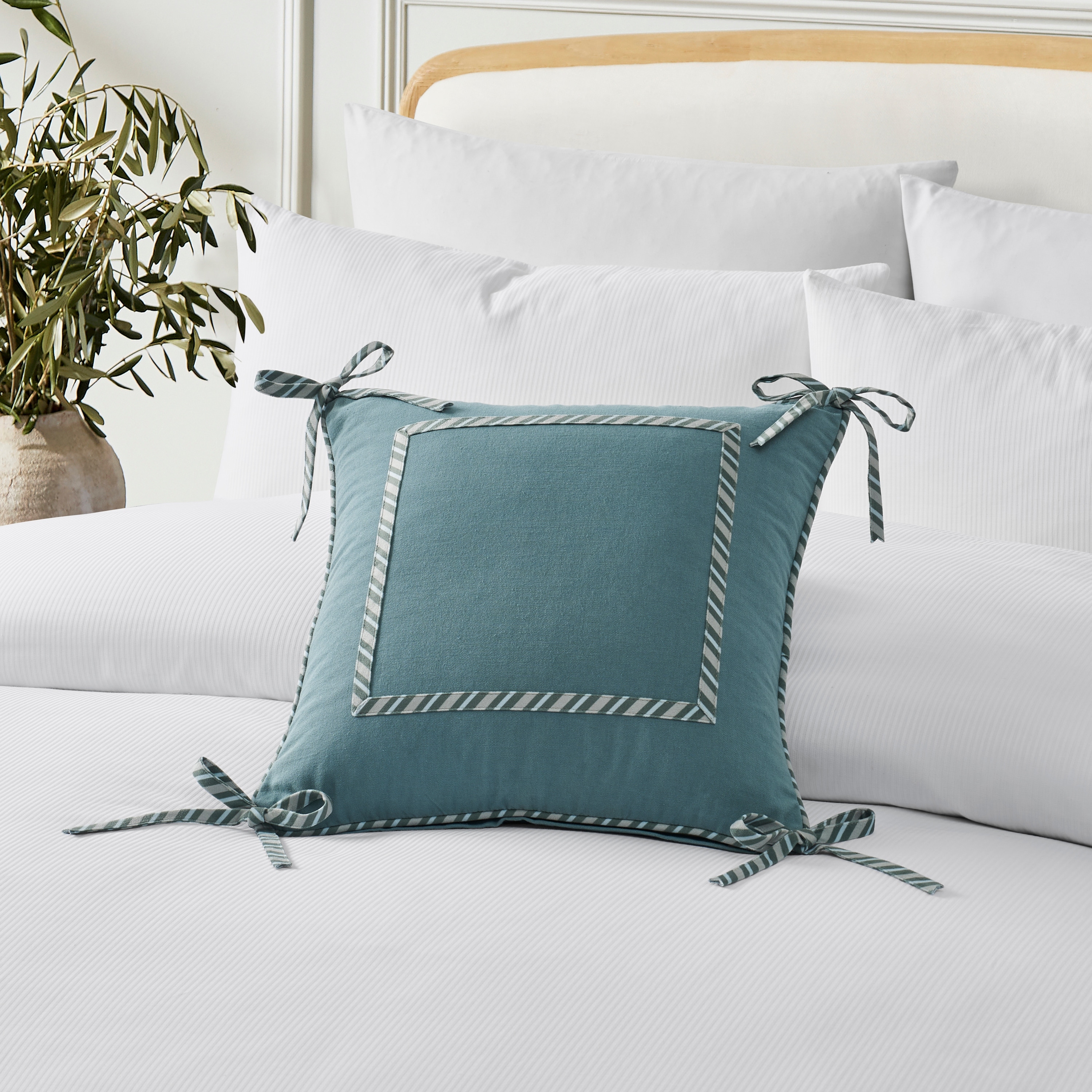 Ted Baker Tie-Bow Decorative Pillow