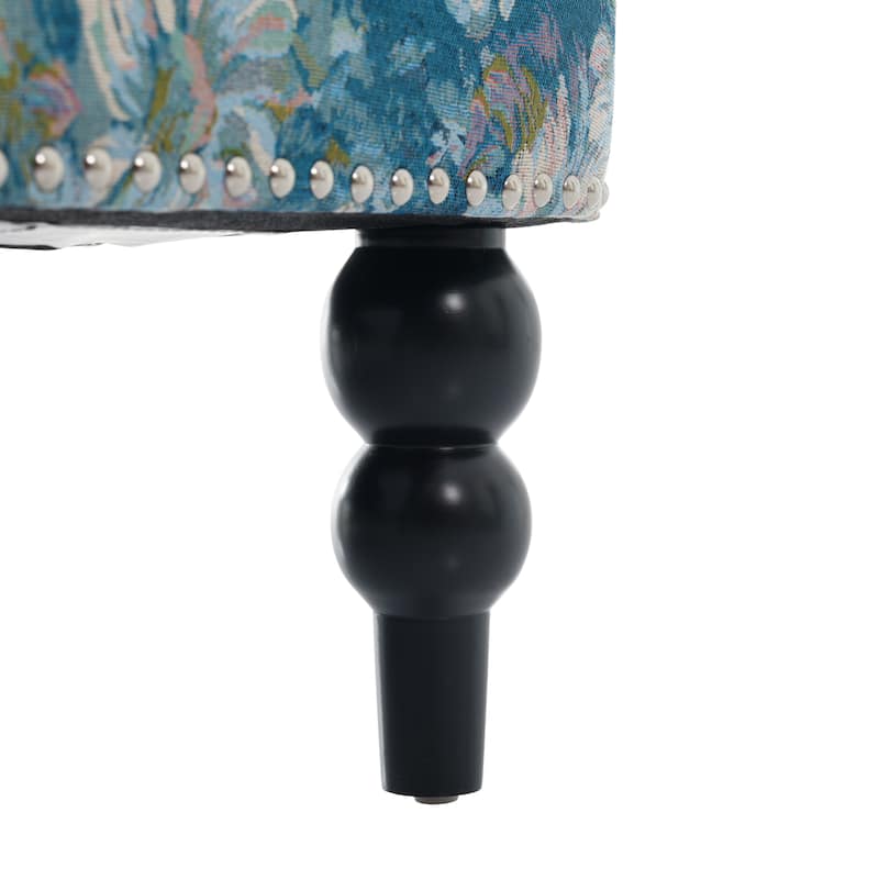 Harrison Tufted Fabric Club Chair by Christopher Knight Home