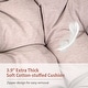 preview thumbnail 14 of 18, MAISON ARTS 2-Piece Outdoor Papasan Chairs, Oversized Rattan Lounge Scoop Chairs with Thick Padded Cushions and Steel Frame
