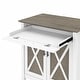 preview thumbnail 17 of 88, Key West Secretary Desk with Storage Cabinet by Bush Furniture