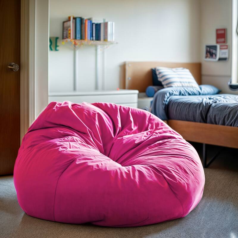 Oversized Refillable Bean Bag Chair for Kids and Adults