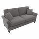 preview thumbnail 41 of 111, Coventry 73W Sofa by Bush Furniture French Gray Herringbone