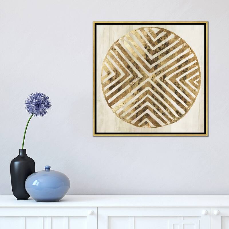 iCanvas "African Lines II" by Eva Watts Framed Canvas Print