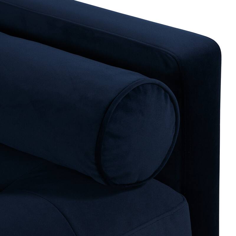 Poly & Bark Napa 72" Velvet Fabric Sofa