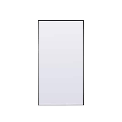 Indigo Home Metal Frame Rectangle Full Length Mirror 36x72 Inch