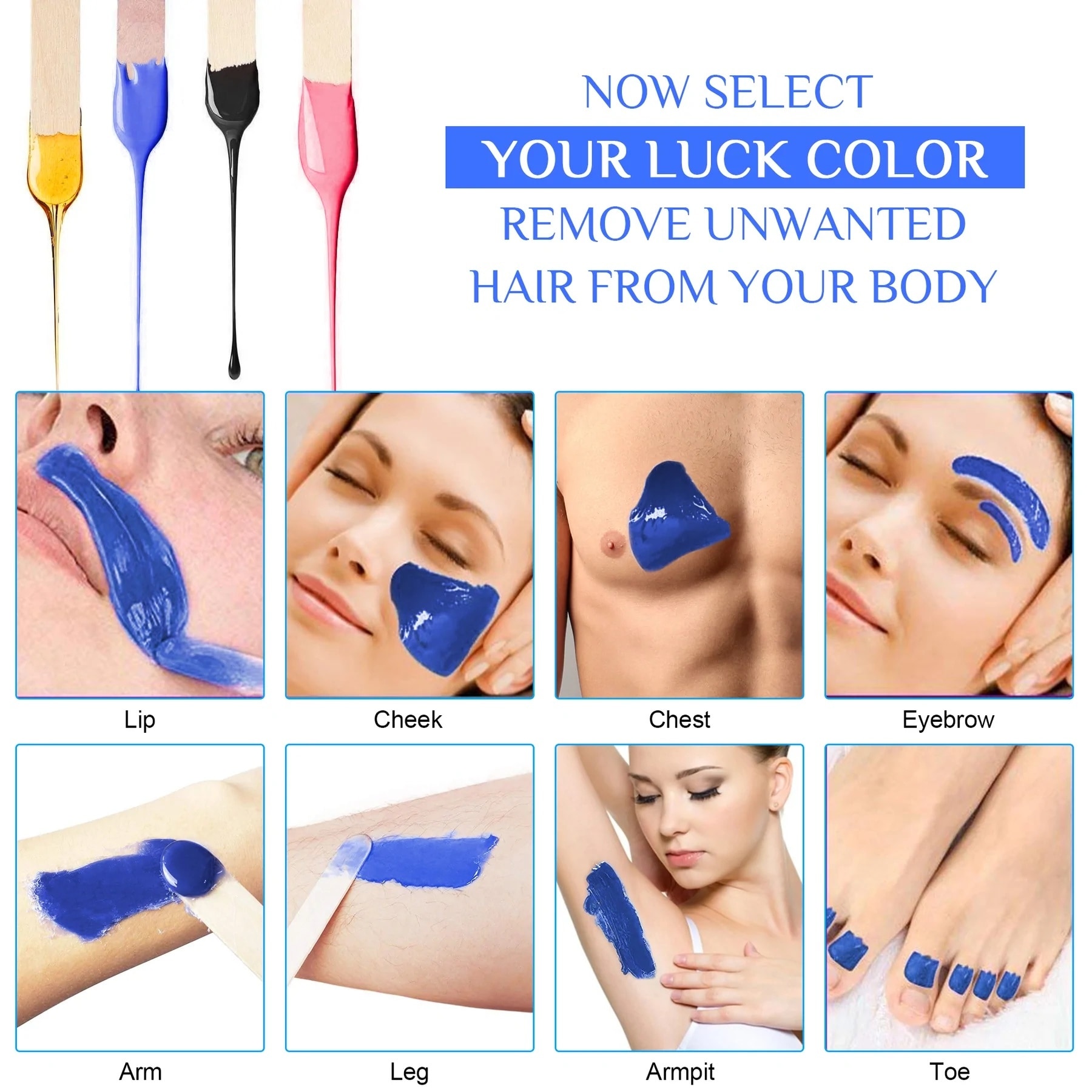 Femiro Waxing Kit Femiro Complete Home Waxing Kit With Bags Of Wax