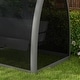 preview thumbnail 8 of 6, Outsunny 3-Seat Patio Swing Chair, Porch Swing Bed with Convertible Backrest, Cushion, Canopy, Side Pocket & Mesh Netting