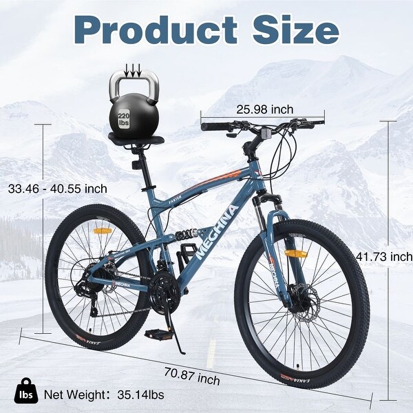 26 Inch 21-Speed Mountain Bike for Adults - Bed Bath & Beyond
