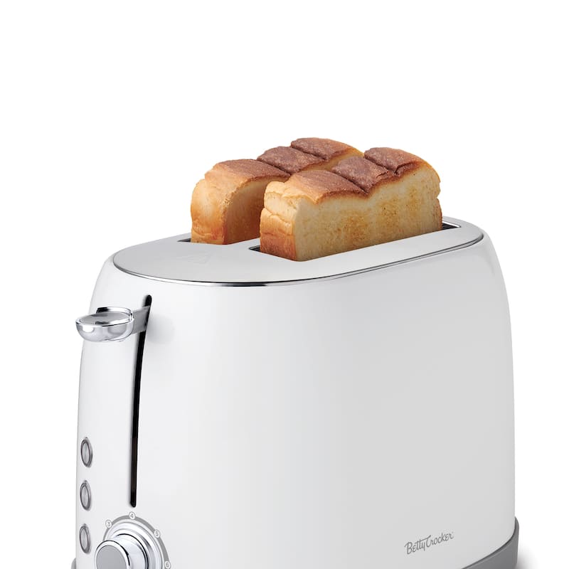 Betty Crocker 2Slice MultiFunction Toaster, Toaster 2 Slice with