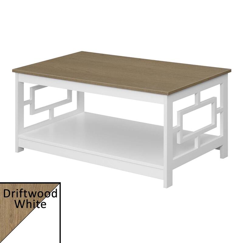 Convenience Concepts Town Square Coffee Table with Shelf