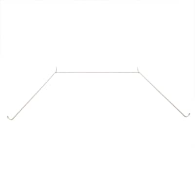 Kenney® Basic Bay Window Curtain Rod, 18-42", 36-63", 18-42", White - N/A