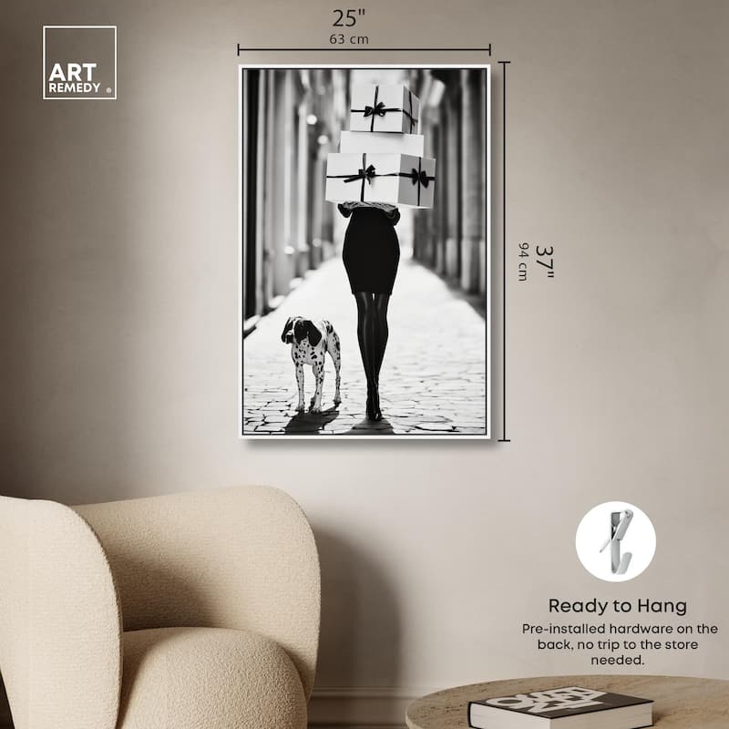 City Dalmatian II Canvas by Art Remedy