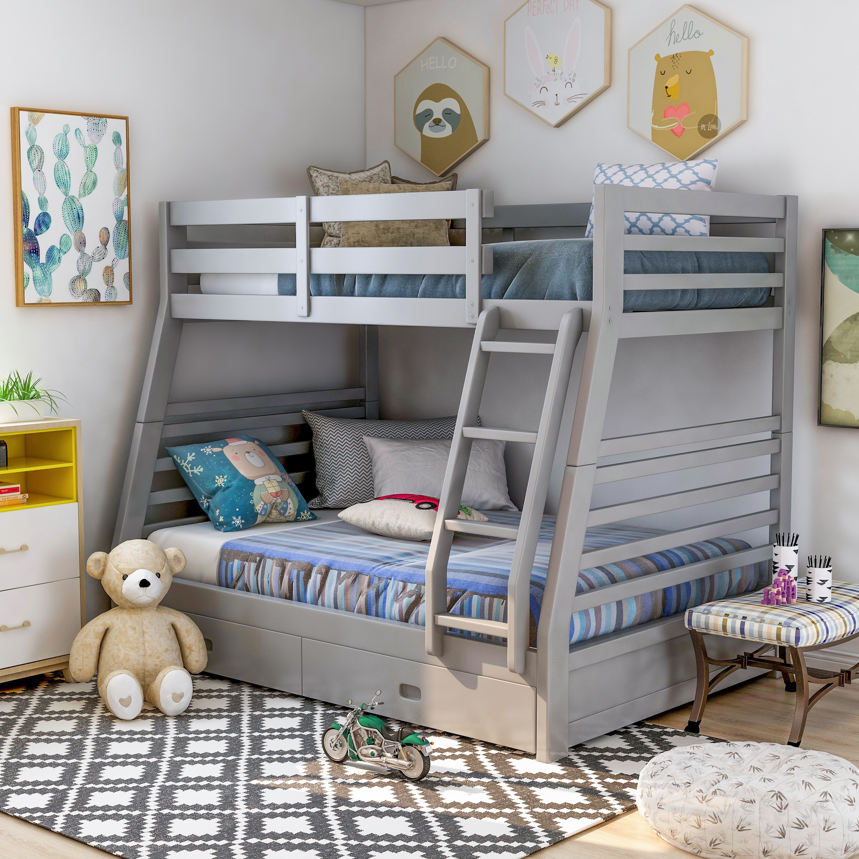 Full bunk bed set online