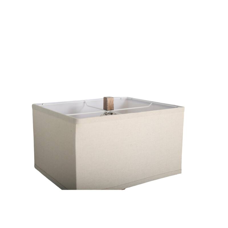 26-inch Wood Table Lamps For Living Room/Bedroom Set of 2